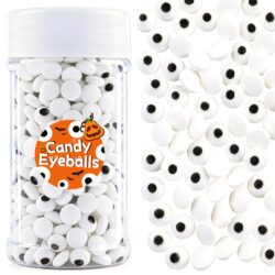 Candy Eyes for Cake Decorating – Fun Edible Eyeball Sprinkles for Halloween & Desserts