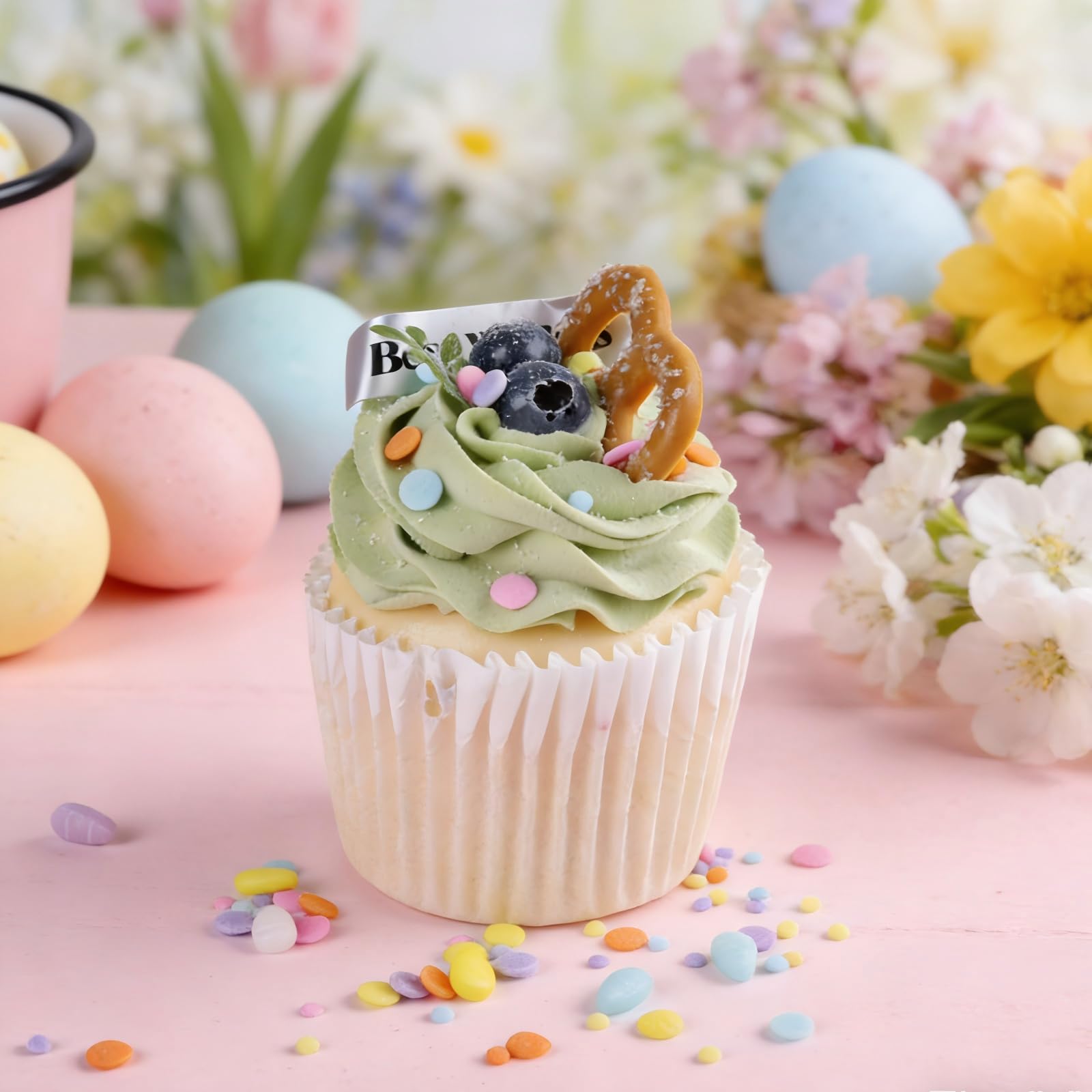 Easter Sprinkles Mix for Cake Decorating | Colorful Sugar Sprinkles for Cakes, Cupcakes, Cookies & Ice Cream - Image 2
