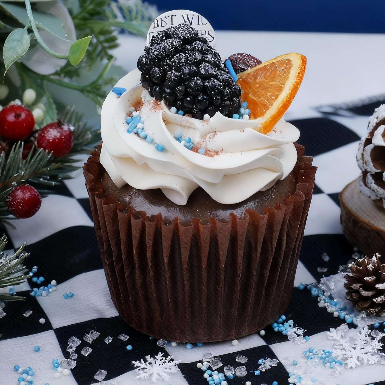 Winter Sprinkles for Cake Decorating | Snowflake & Blue Sugar Sprinkles for Cakes, Cupcakes, Cookies & Ice Cream - Image 4