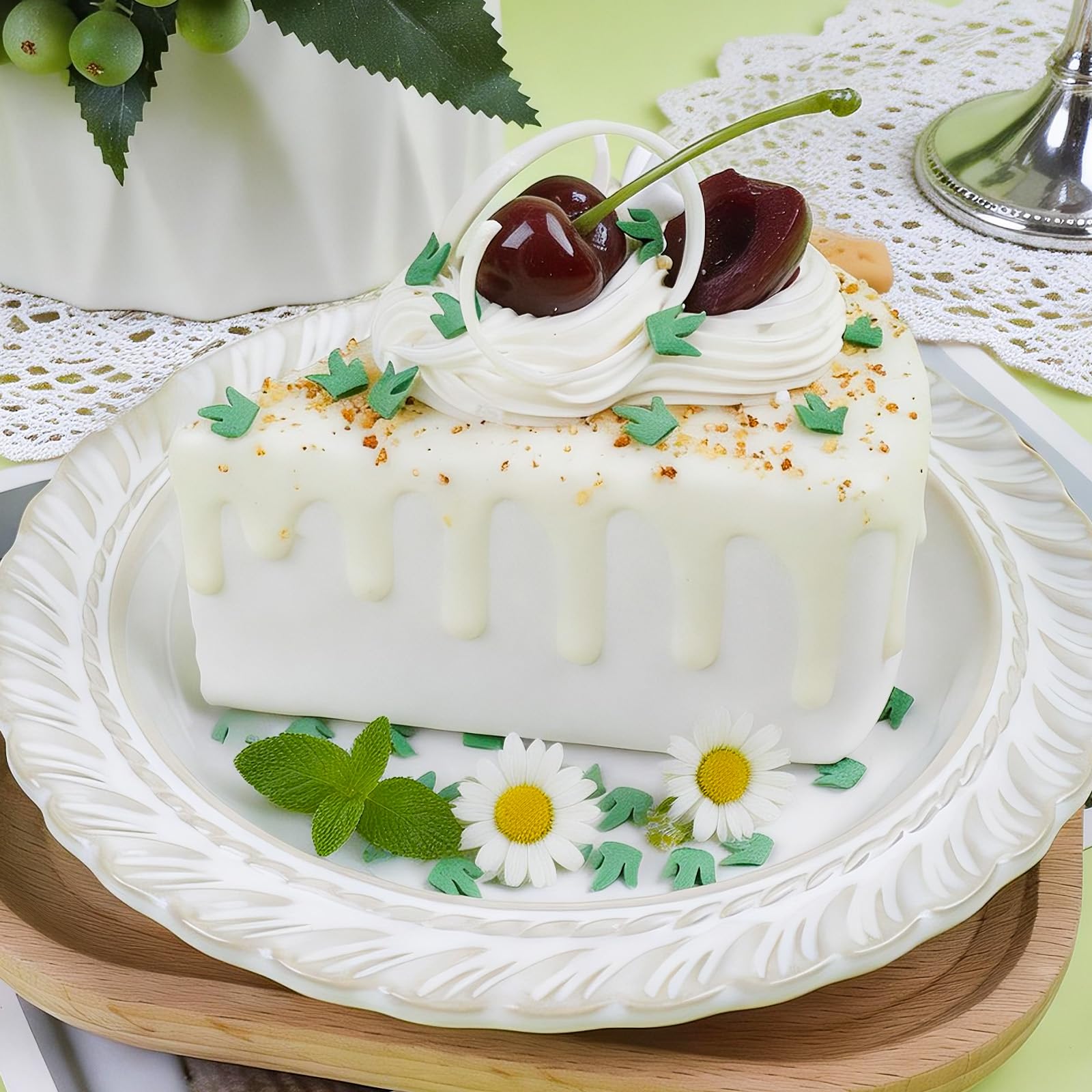 Sports Field Green Grass Sprinkles for Cake Decorating | Edible Sugar Strands for Football, Basketball & Game Day Desserts - Image 3