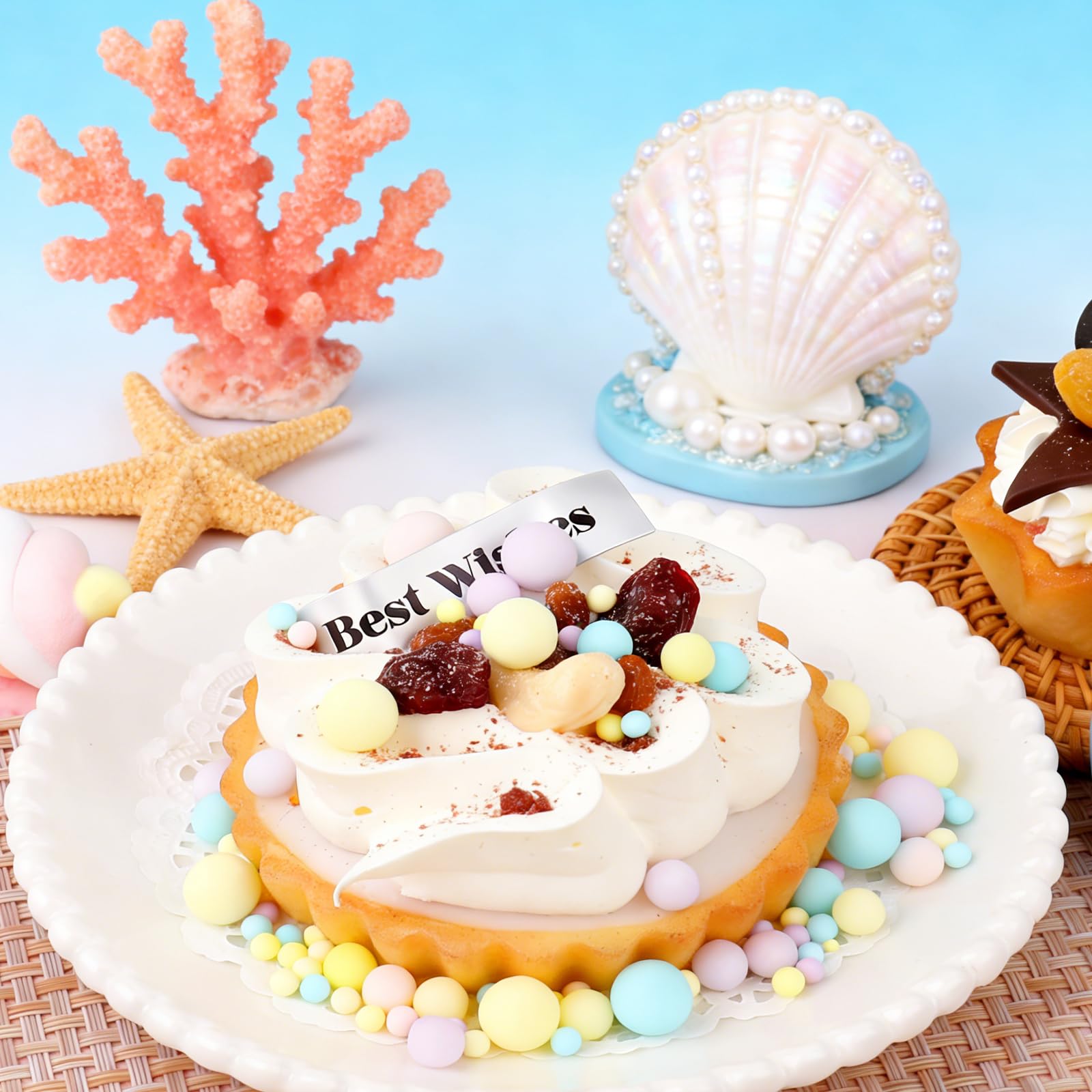 Pastel Pearl Sprinkles Set | Sugar Pearls for Cake Decorating (2mm, 4mm, 7mm, 10mm) - Image 5