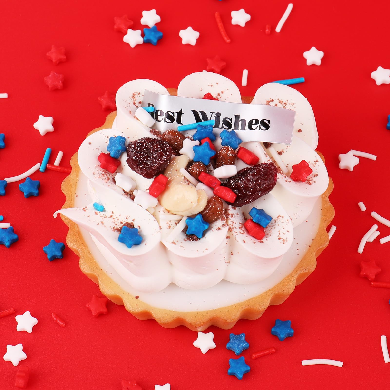 Red, White & Blue Sprinkles – Patriotic Sprinkles for Cake Decorating, Perfect for 4th of July & Holiday Desserts - Image 3