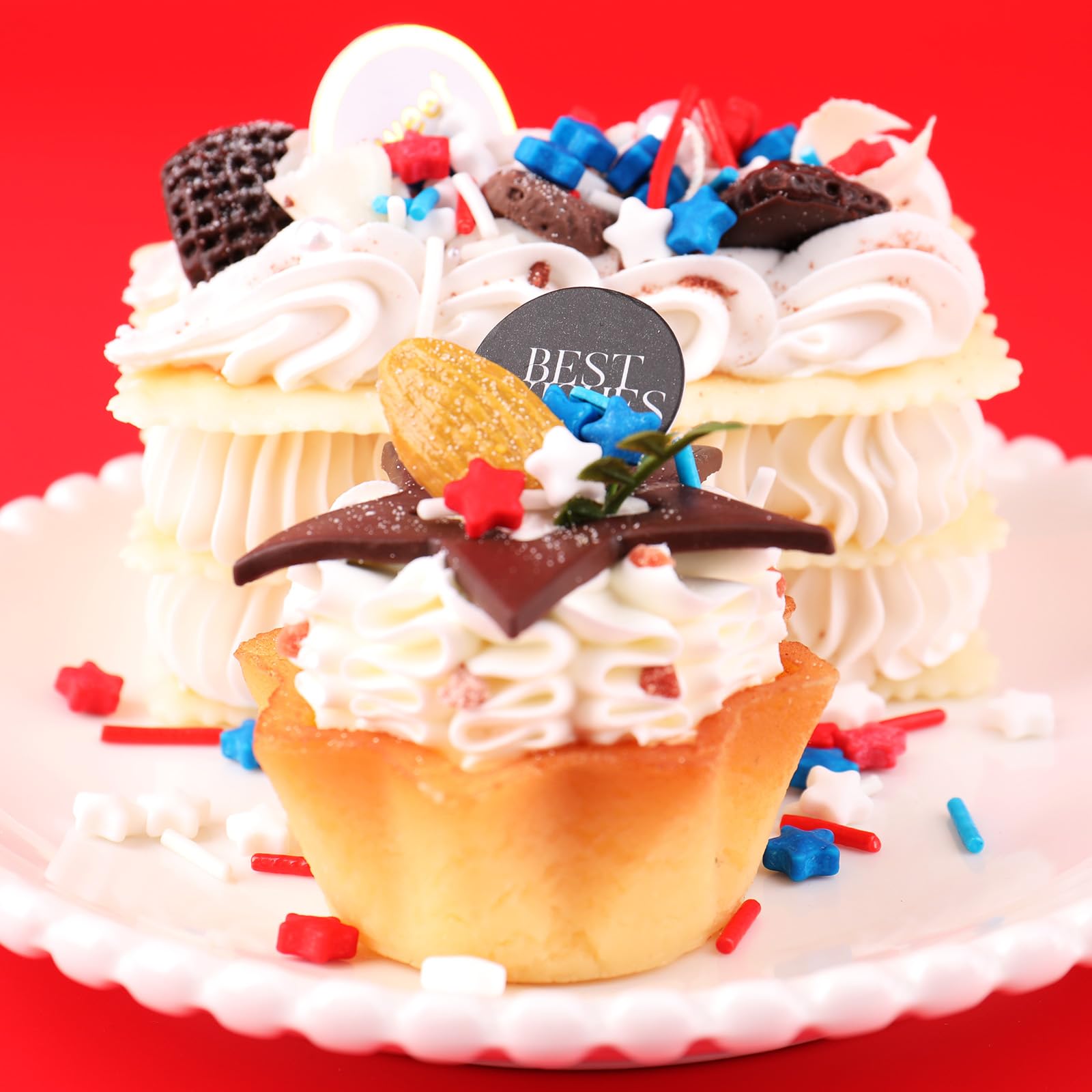 Red, White & Blue Sprinkles – Patriotic Sprinkles for Cake Decorating, Perfect for 4th of July & Holiday Desserts - Image 5