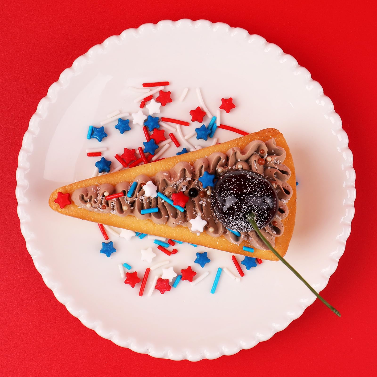Red, White & Blue Sprinkles – Patriotic Sprinkles for Cake Decorating, Perfect for 4th of July & Holiday Desserts - Image 6