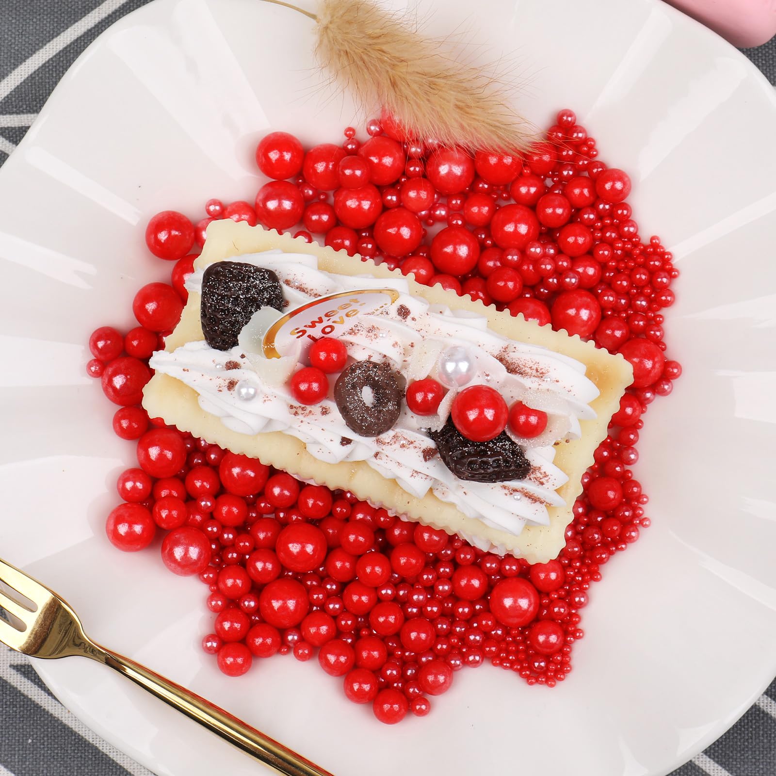 Multi-Color Pearl Sprinkles – Edible Sugar Pearls for Cake Decorating, Perfect for Cakes, Cupcakes & Desserts - Image 9
