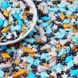 space themed sprinkles galaxy mix rocket planet star cake decorating cupcake toppings