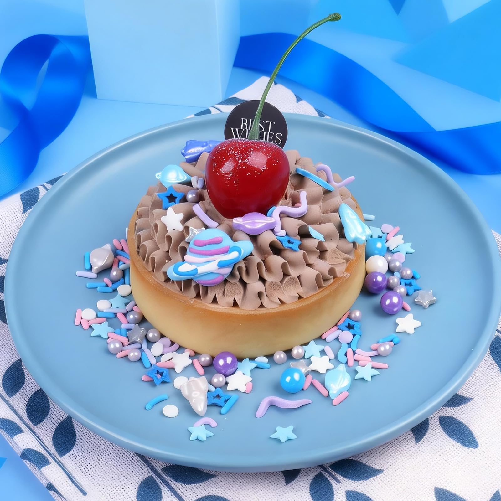 Space Sprinkles for Cake Decorating, Cupcakes, Cookies & Ice Cream (Rocket, Planet, Star, Spacecraft) - Image 2