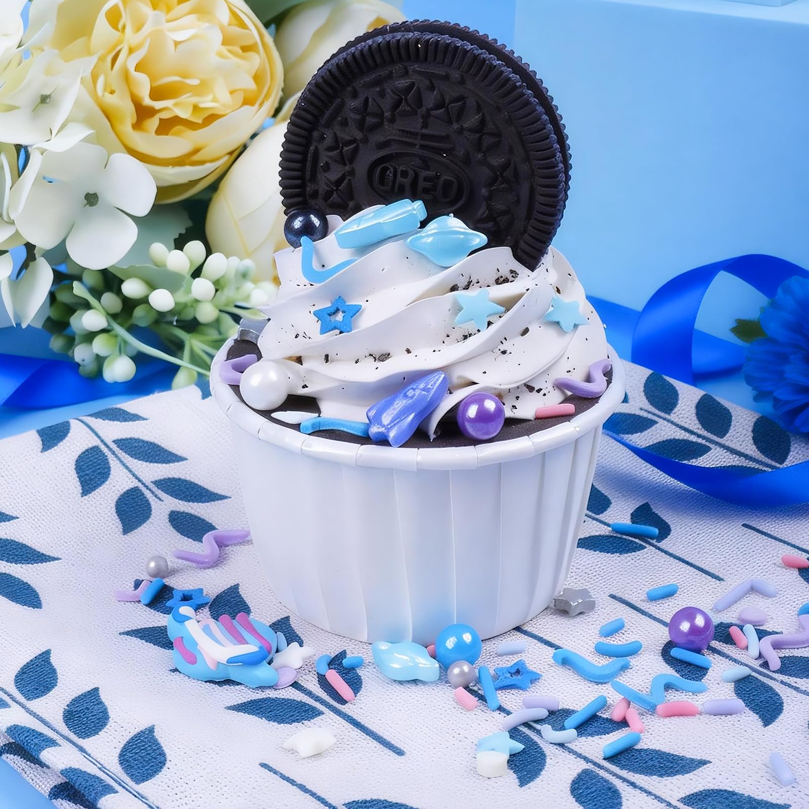 Space Sprinkles for Cake Decorating, Cupcakes, Cookies & Ice Cream (Rocket, Planet, Star, Spacecraft) - Image 5