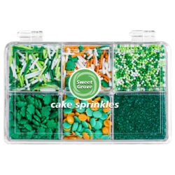 st patricks day sprinkles shamrock green gold mix cake decorating cupcakes cookies