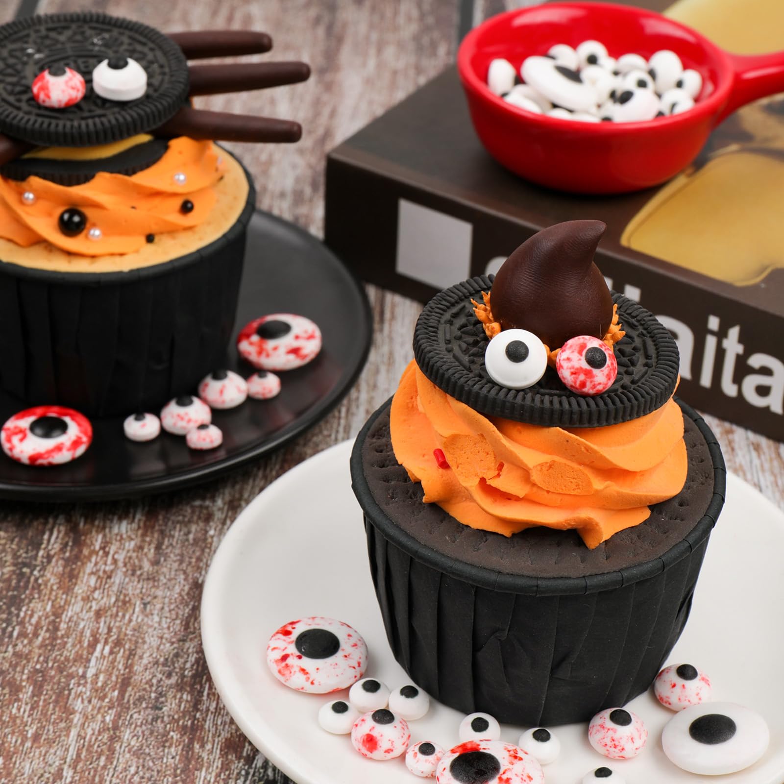 Candy Eyes for Cake Decorating | Edible Eyeball Sprinkles for Cakes, Cupcakes, Cookies & Halloween Desserts - Image 7