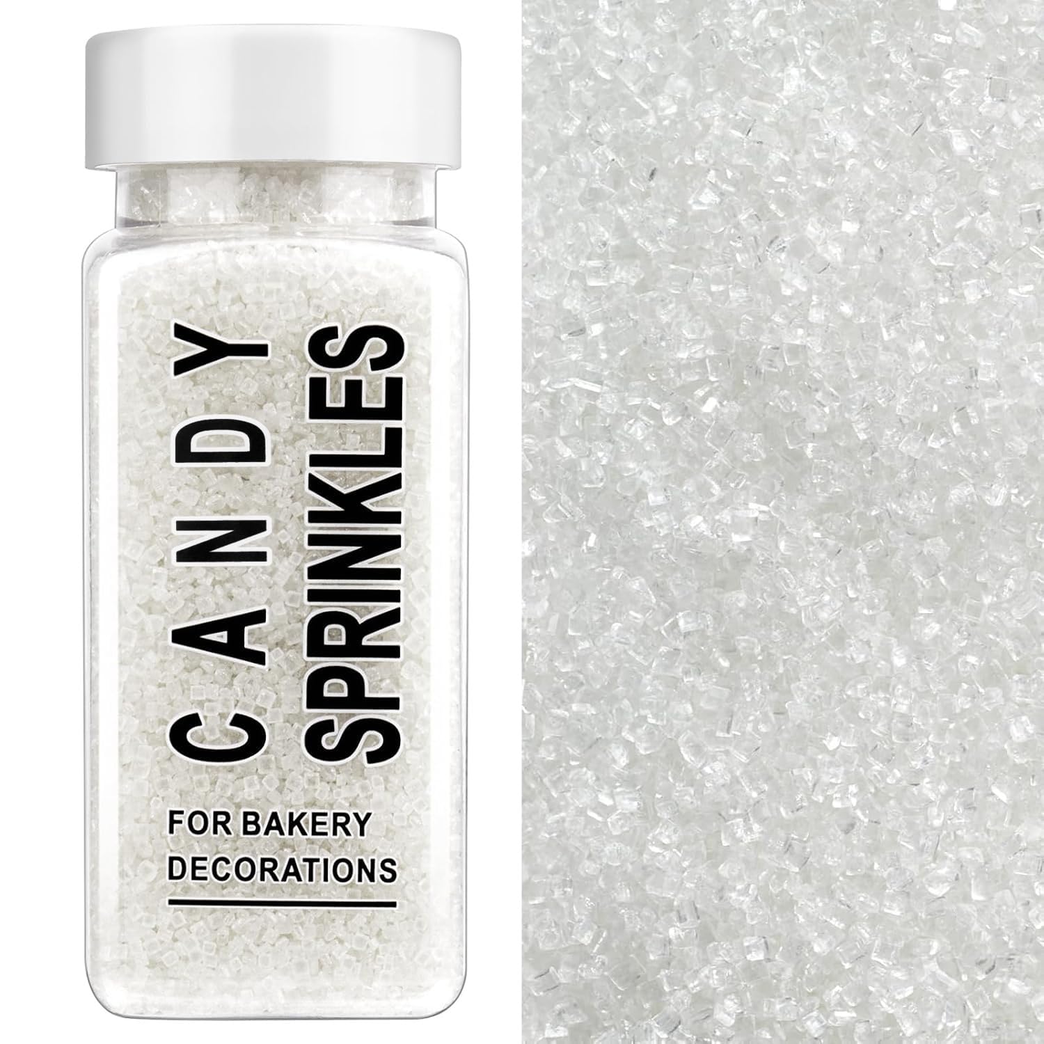 Multiple Vibrant Colors Sanding Sugar – Sparkling Sugar Crystals for Cake Decorating, Perfect for Cakes & Desserts